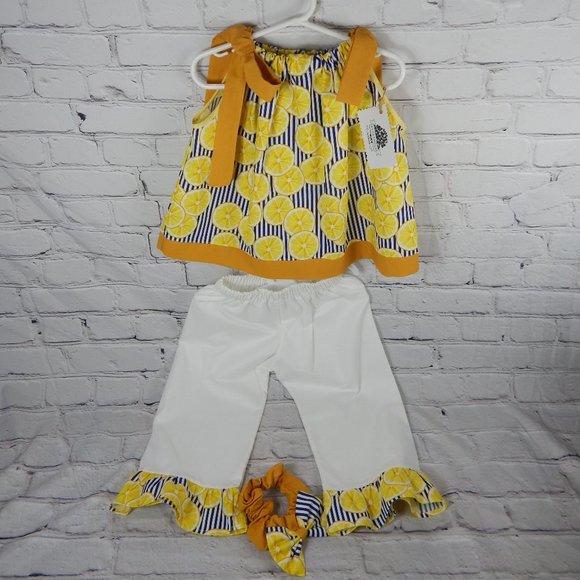 Beautiful Handmade Girl Casual Suit Shirt & Pants - Picture 6 of 8